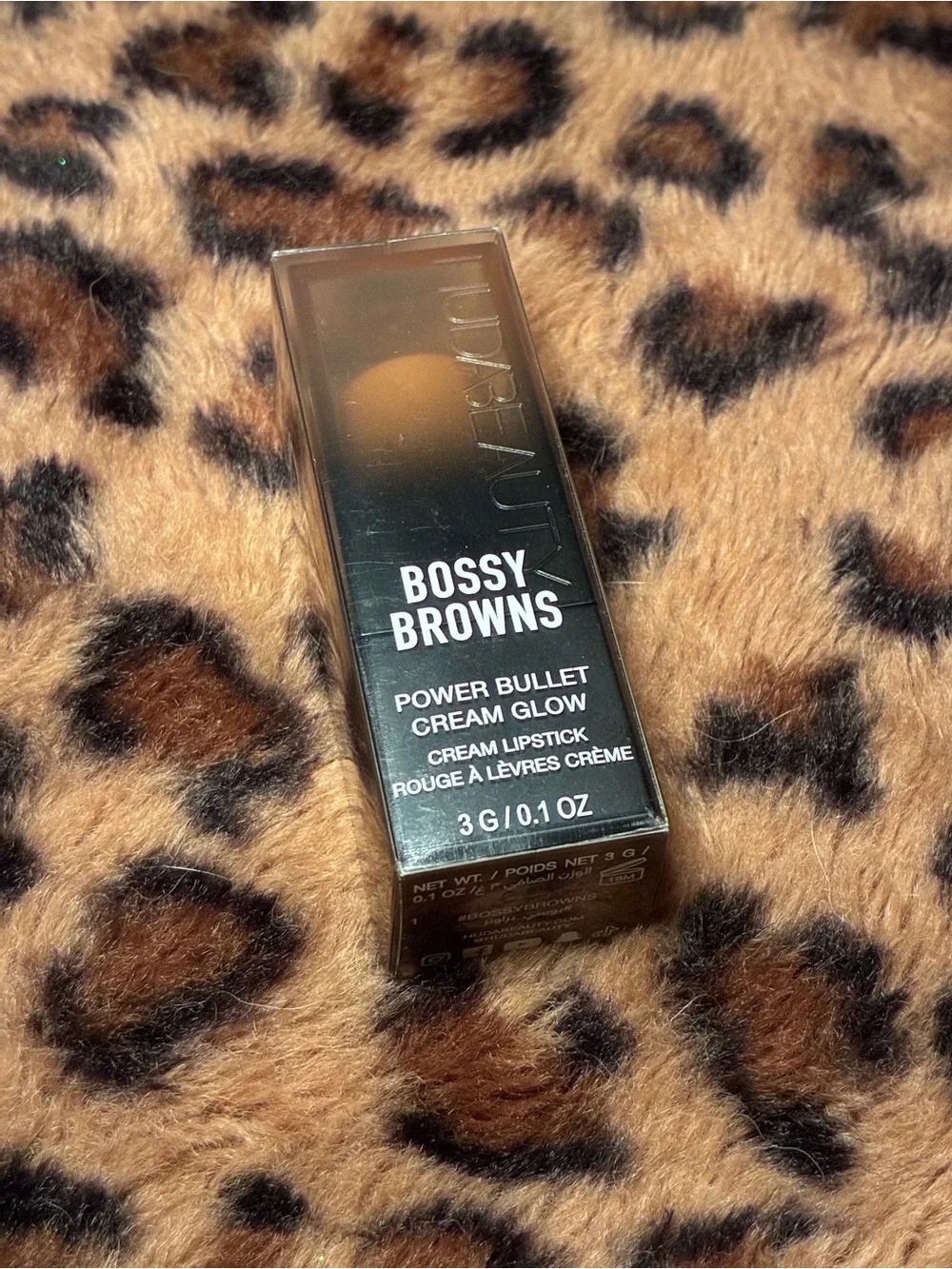 Discontinued Huda Beauty ‘Empress’ Bossy Browns Power Bullet Lipstick